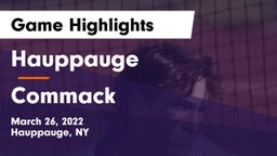 Hauppauge  vs Commack  Game Highlights - March 26, 2022