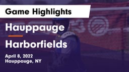 Hauppauge  vs Harborfields  Game Highlights - April 8, 2022