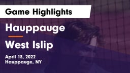 Hauppauge  vs West Islip  Game Highlights - April 13, 2022