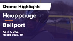 Hauppauge  vs Bellport  Game Highlights - April 1, 2023