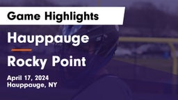 Hauppauge  vs Rocky Point  Game Highlights - April 17, 2024