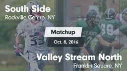 Matchup: South Side High vs. Valley Stream North  2016