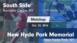 Matchup: South Side High vs. New Hyde Park Memorial  2016