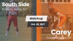 Matchup: South Side High vs. Carey  2017