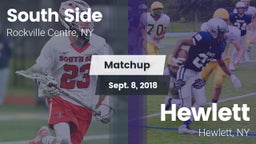 Matchup: South Side High vs. Hewlett  2018