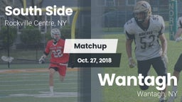 Matchup: South Side High vs. Wantagh  2018