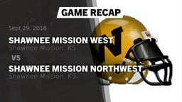 Recap: Shawnee Mission West  vs. Shawnee Mission Northwest  2016