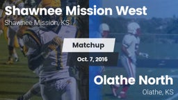 Matchup: Shawnee Mission West vs. Olathe North  2016