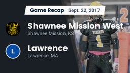 Recap: Shawnee Mission West  vs. Lawrence  2017