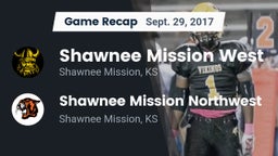 Recap: Shawnee Mission West  vs. Shawnee Mission Northwest  2017