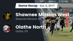 Recap: Shawnee Mission West  vs. Olathe North  2017