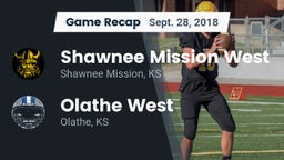 Recap: Shawnee Mission West vs. Olathe West   2018