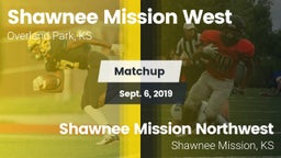 Matchup: Shawnee Mission West vs. Shawnee Mission Northwest  2019