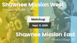 Matchup: Shawnee Mission West vs. Shawnee Mission East  2020