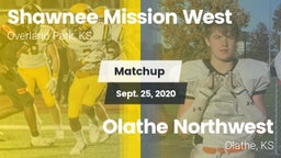 Matchup: Shawnee Mission West vs. Olathe Northwest  2020