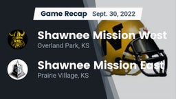 Recap: Shawnee Mission West vs. Shawnee Mission East  2022