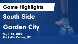 South Side  vs Garden City  Game Highlights - Sept. 20, 2023