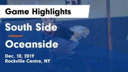 South Side  vs Oceanside  Game Highlights - Dec. 10, 2019