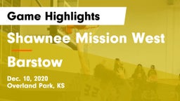 Shawnee Mission West vs Barstow  Game Highlights - Dec. 10, 2020