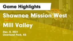 Shawnee Mission West vs MIll Valley  Game Highlights - Dec. 8, 2021