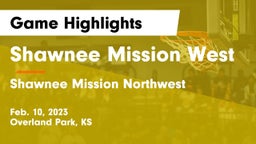 Shawnee Mission West vs Shawnee Mission Northwest  Game Highlights - Feb. 10, 2023