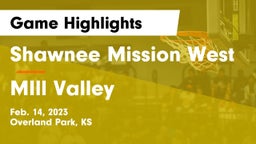 Shawnee Mission West vs MIll Valley  Game Highlights - Feb. 14, 2023
