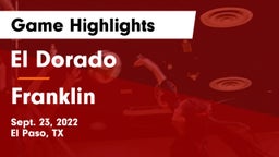 El Dorado  vs Franklin  Game Highlights - Sept. 23, 2022