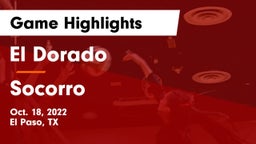 El Dorado  vs Socorro  Game Highlights - Oct. 18, 2022