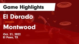 El Dorado  vs Montwood  Game Highlights - Oct. 21, 2022