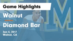 Walnut  vs Diamond Bar  Game Highlights - Jan 4, 2017