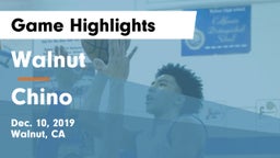 Walnut  vs Chino  Game Highlights - Dec. 10, 2019