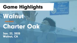 Walnut  vs Charter Oak  Game Highlights - Jan. 22, 2020