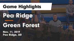 Pea Ridge  vs Green Forest  Game Highlights - Nov. 11, 2019