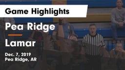 Pea Ridge  vs Lamar Game Highlights - Dec. 7, 2019