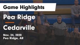 Pea Ridge  vs Cedarville  Game Highlights - Nov. 24, 2020