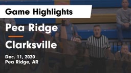 Pea Ridge  vs Clarksville  Game Highlights - Dec. 11, 2020