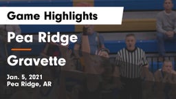 Pea Ridge  vs Gravette  Game Highlights - Jan. 5, 2021
