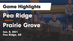 Pea Ridge  vs Prairie Grove  Game Highlights - Jan. 8, 2021
