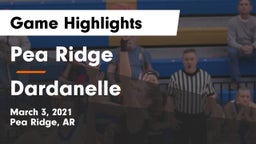 Pea Ridge  vs Dardanelle  Game Highlights - March 3, 2021