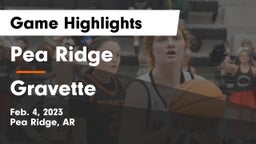 Pea Ridge  vs Gravette  Game Highlights - Feb. 4, 2023