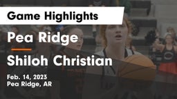 Pea Ridge  vs Shiloh Christian  Game Highlights - Feb. 14, 2023