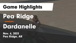 Pea Ridge  vs Dardanelle  Game Highlights - Nov. 6, 2023