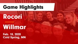 Rocori  vs Willmar  Game Highlights - Feb. 18, 2020