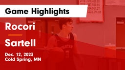 Rocori  vs Sartell  Game Highlights - Dec. 12, 2023