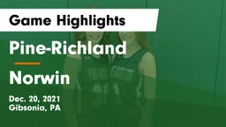 Pine-Richland  vs Norwin  Game Highlights - Dec. 20, 2021