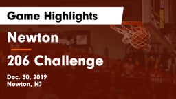 Newton  vs 206 Challenge Game Highlights - Dec. 30, 2019