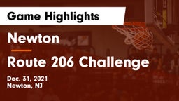 Newton  vs Route 206 Challenge Game Highlights - Dec. 31, 2021