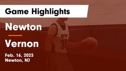 Newton  vs Vernon  Game Highlights - Feb. 16, 2023