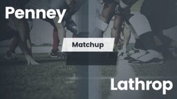 Matchup: Penney  vs. Lathrop  2016