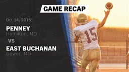 Recap: Penney  vs. East Buchanan  2016